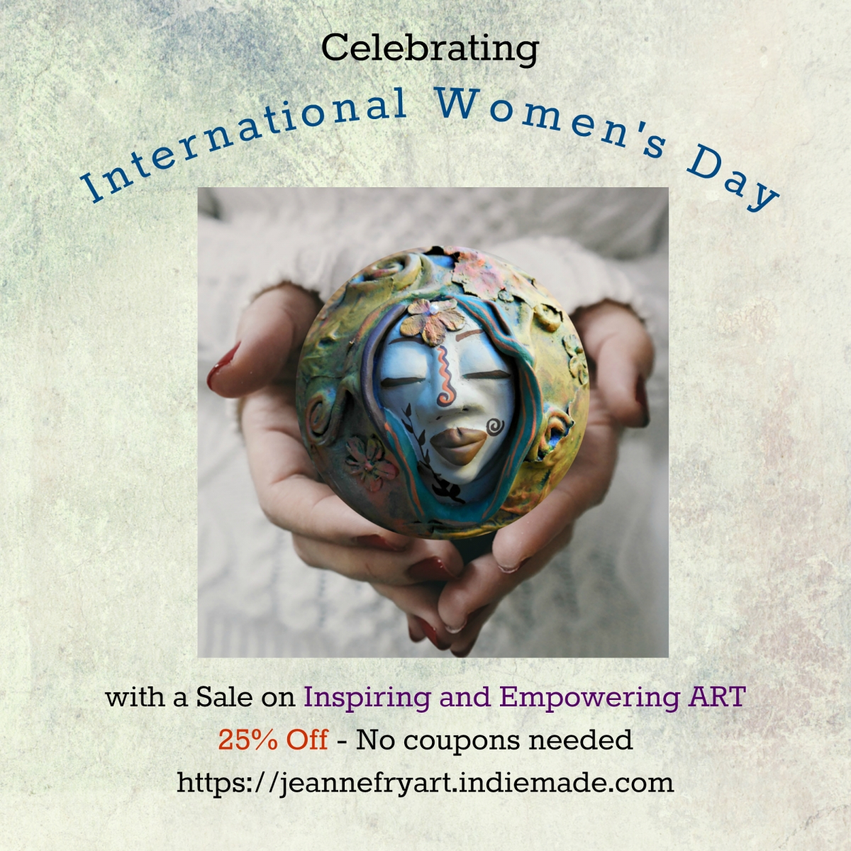 International Womens Day Art Sale