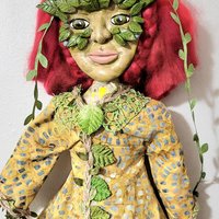 Greenwoman OOAK Spirit Doll 