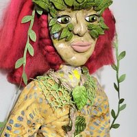 Greenwoman OOAK Spirit Doll 