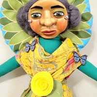 Gaia - Mother Earth -  OOAK Art Doll