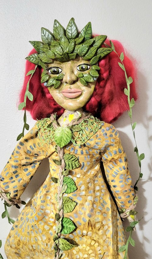 Greenwoman OOAK Spirit Doll 